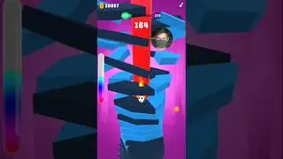 drop stack ball level 274 #shorts #dropstackball #blackgamerbpt