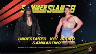 WWE 2K 🎮 SummerSlam - Champion vs. Champion - The Undertaker ⚰️ vs. Bruno Sammartino 