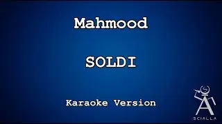 Mahmood - Soldi (KARAOKE)