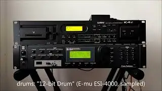 Ultravox - Mine For Life (Instrumental cover on Kawai K4r, E-mu ESI-4000 V1.0)