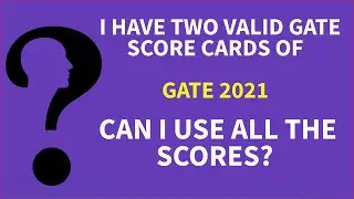 Mtech Admission - I Have two valid Gate score of 2021, Should I Apply From both ? #coap #gate