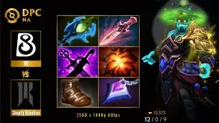 Abed Unkillable Storm Spirit Gameplay | Shopify Rebellion vs B8 | DPC North America 2023