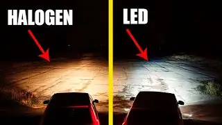 LED Bulbs vs Halogen! What to Choose for Low Beam Headlights?