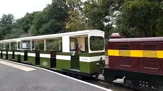 Open air train very interesting.