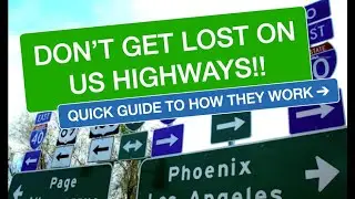 How the US Interstate Highway System Works! You will NEVER look at a road trip the same way again!!