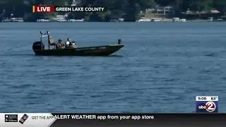 Rescuers searching Big Green Lake for missing boater