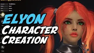Elyon Ascent Infinite Realm Character Creation Male and Female