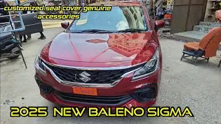 Maruti 2025 new Baleno customized seat cover door side cliding 6 piece lower garnish
