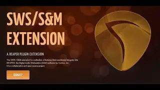 How to install Reaper & the SWS & VLC extensions