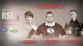 EGiNcontroLRC vs FXOLoWeLy: Ritmix RSL 4 Group A - [Starcraft II]