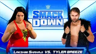 LIVE WWE Match Lakshmi Shahaji Vs Tyler Breeze | Lakshmi Is Back | WWE Raw Night Fight Live 50