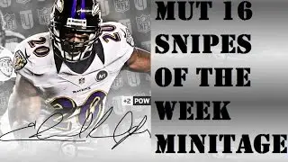 MUT 16 Snipes of the Week Minitage!!