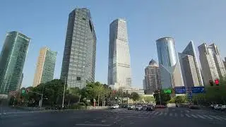 Jin Mao 金茂 - Shanghai Tower 上海中心大厦 - Shanghai World Financial Center 上海环球金融中心 to Puxi 浦西 China 中国