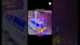 Hero Ambulance Driver Does the Unthinkable to Save a Life! #ambulance #life #shorts