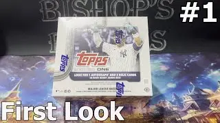 *First Look at 2025 Topps Flagship* 2025 Topps Series 1 Jumbo Box Opening
