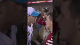 A lot of respect between 49ers' Brock Purdy and Lions' Jared Goff 🤝 #Lions #49ers #NFL #NFC