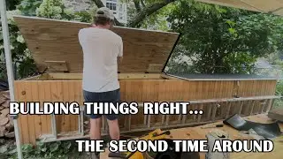 Building GIANT Lids For My (Waterproof) Outside Storage Bins