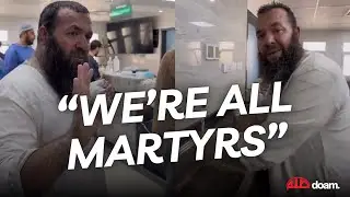 &ldquo;We&rsquo;re All Martyrs&rdquo; | Words of Encouragement From Palestinian Man in Gaza