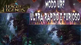 League Of Legends - MODO URF [2015 BR] - ULTRA RAPIDO E FURIOSO [JOGANDO DE MAOKAI]