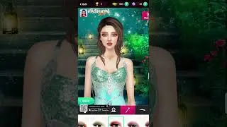 FASHION STYLIST GAME -  Fairy Princess Makeup | Princess Fairy Dress with wings for Woman #short
