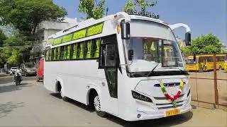 EICHER BS6 COACH VAN BODY BUILDING altimet minibus bus tata Mazda Mahindra class top athoor 