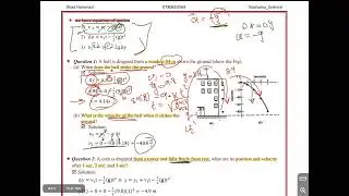 1.6 The acceleration of gravity and Freely falling object