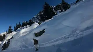 Alpe D'Huez - Chalets my favorite blue run. A long blue, great to get going in your skiing