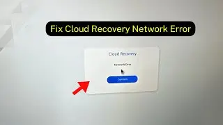 Ошибка сети Asus ROG Ally Cloud Recovery (быстрое исправление)