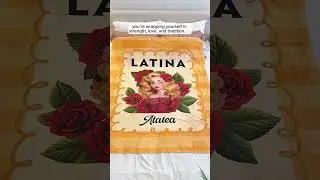Hispanic Woman Hispanic Month Gift For Hispanics And Latinos | Personalized Blanket