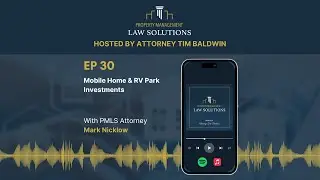 Episode 30 - Mobile Home & RV Park Investments
