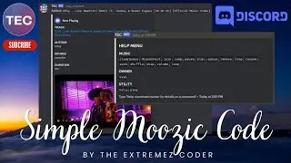 SIMPLE MOOZIC BOT CODE | LAVALINK PLAYER | Without Coding | #discord #youtube #18