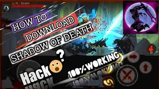 How🤔 to download shadow of death  hack mod 😮in android📲 easily 100%working😉