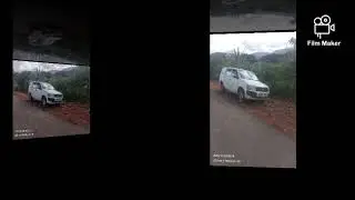 A stolen vehicle found dumped by the roadside at Kwa Malenge Kisuki Road 