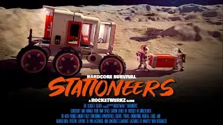 Stationeers Gameplay Walkthrough | Hardcore Space Survival Game | Moon Run Part 1