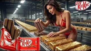 How Chocolate Bars Are Made at Scale | Full Factory Process