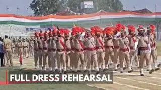 Srinagar : Full Dress Rehearsal  Held  For I-Day