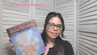 Read aloud of the beginning of The art and science of Palmistry #vibes #witchy #readloud 
