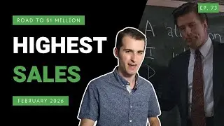 Мы побили свой рекорд продаж &mdash; путь к 1 миллиону долларов | Эпизод 73