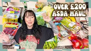 Over &pound;200 ASDA Haul | Huge Grocery Haul #ukfoodhaul #asdagroceryhaul