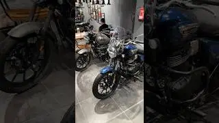 New Meteor 350 Blue vs Grey color latest price with accessories #royalenfield #meteor350