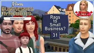 Unexpected Audit Pt 31: Rags to Small Business Challenge (Sims 4 Businesses & Hobbies)