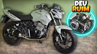 DEU TUDO ERRADO NA MONTAGEM DO MOTOR DA TWISTER CARBURADA 270CC