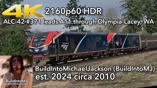 ~~ 4K 2160p60 HDR - ALC-42 #371 leads A11 through Olympia-Lacey, WA ~~ ~~ BuildIntoMJ ~~