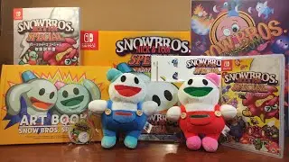 Unboxing Snow Bros Nick & Tom Special Limited Edition - Nintendo Switch ⛄⛄🙂