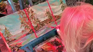 Live West Coast Artist 🎨  on the Gulf Islands 🏝 🎨 🖼