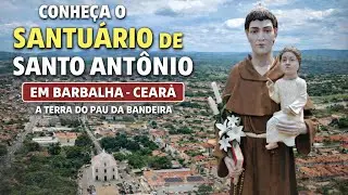 CONHEÇA A ESTÁTUA DE SANTO ANTÔNIO DE BARBALHA/CE, A TERRA DA FESTA DO PAU DA BANDEIRA. 