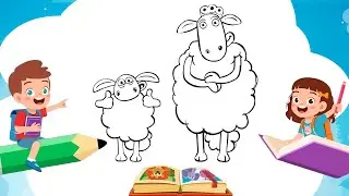 The Sleepy Sheep and a Big Trouble | Fun & Educational Story for Kids