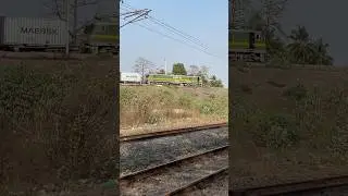 #tughlakabad #wag9hh with #containerfreight at #visakhapatnam #vskp #indianrailways