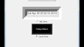 Python Tkinter GUI Tutorial of Date and Time
