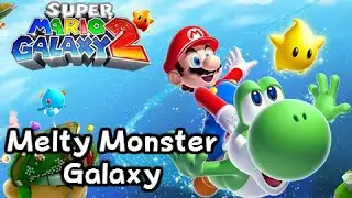 Super Mario Galaxy 2 - World 6 - Melty Monster Galaxy